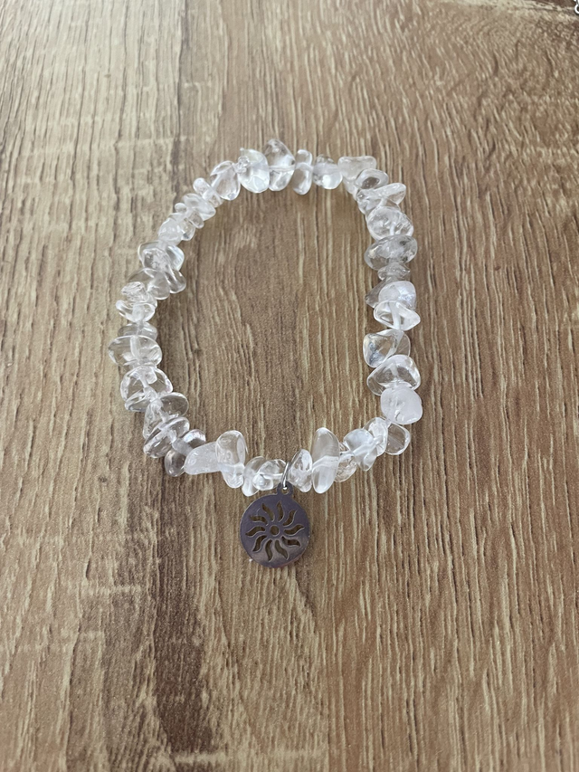 Bracelet Cristal de roche chips
