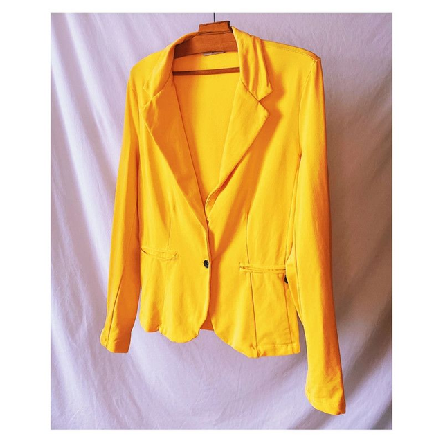 Blazer Sportswear jaune - XL - made in ITALY