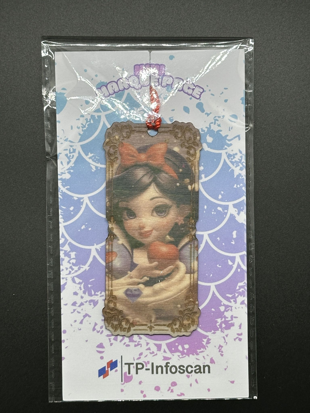 Mini Marque-page en Bois Sublimé - Design Coloré