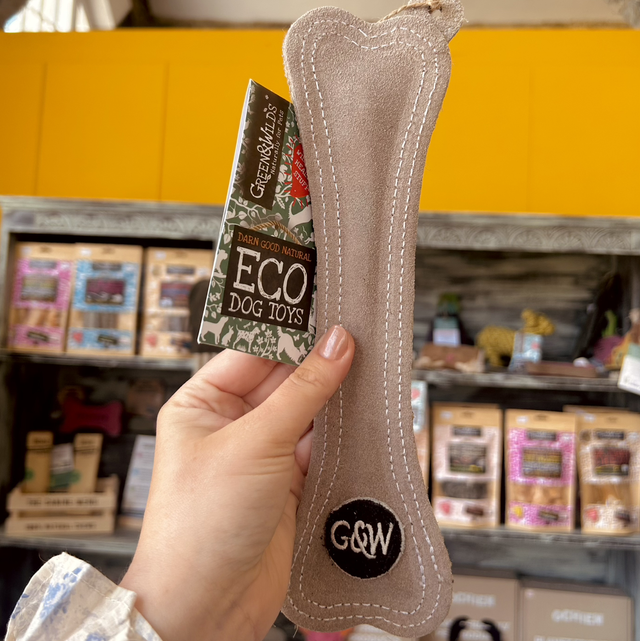 Green &amp; Wild&#039;s Bone Buddy, Eco Dog Toy