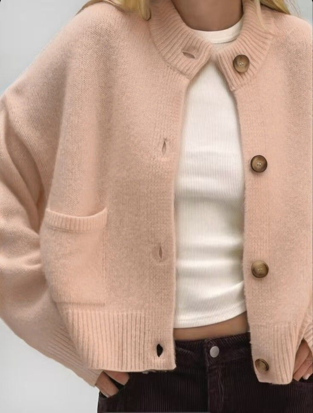 Gilet maille épaisse