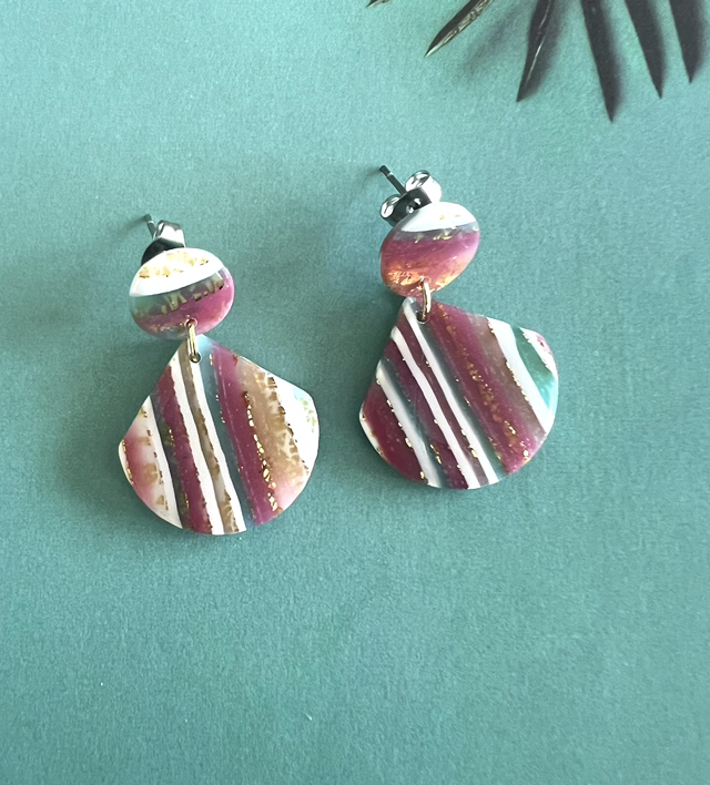 Boucle d’oreille Rosalie
