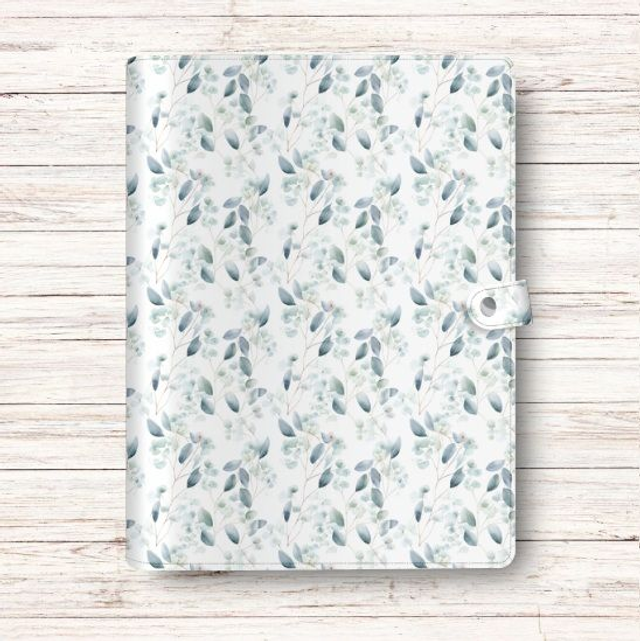 Panneau protège carnet de santé eucalyptus