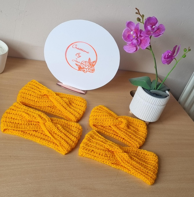 Mustard Ear Warmers