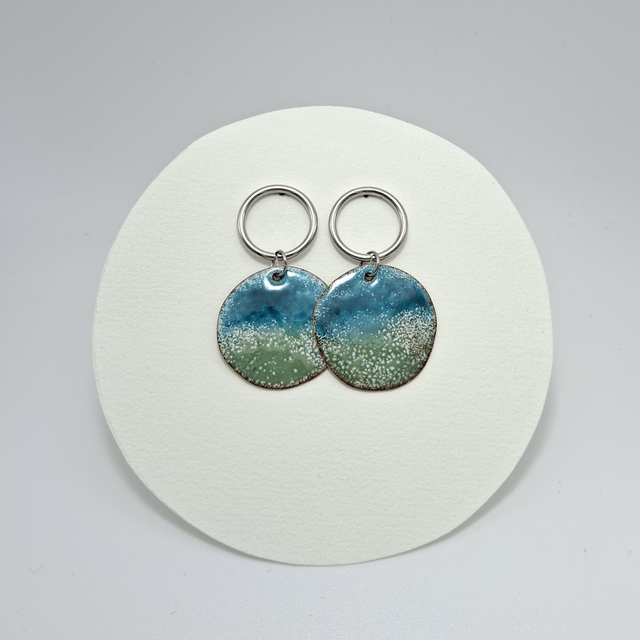 Boucles d'oreilles "Saturne"