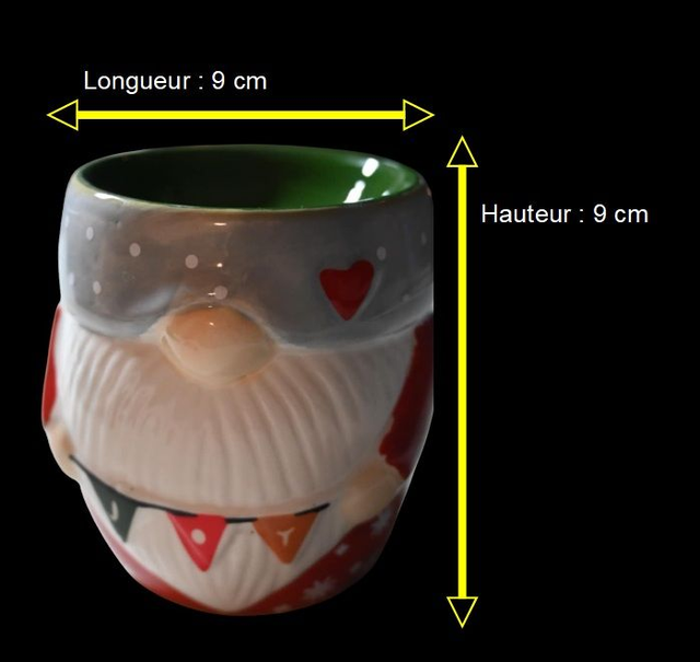 Brûle-parfum lutin de Noël – Ambiance chaleureuse pour les fêtes !