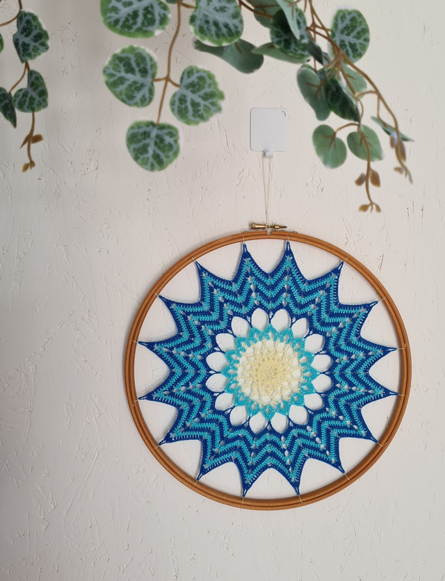 Crochet Hoop Mandala