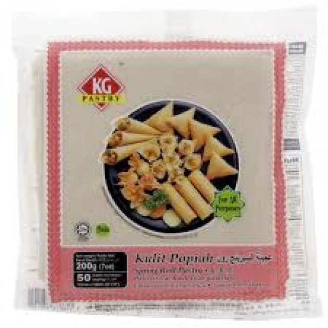 KG Pastry 50P Spring Roll Sheet 200G