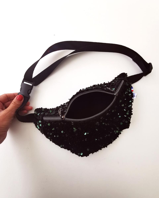 Banane THELMA sequin vert