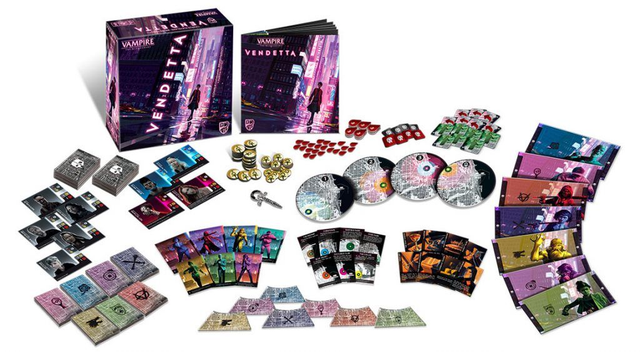 Vampire the Masquerade: Vendetta Board Game