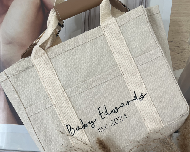 Personalised Canvas Bag 