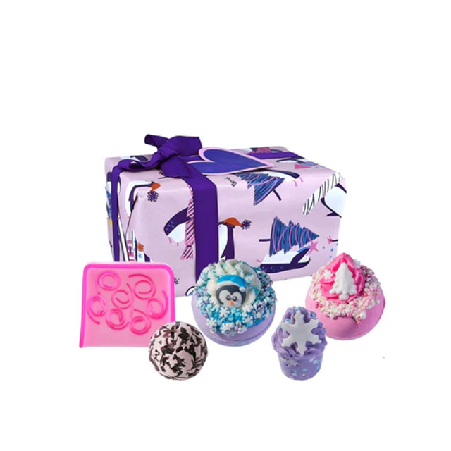 Coffret bain pingouin 