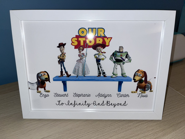 Our Story Family Print