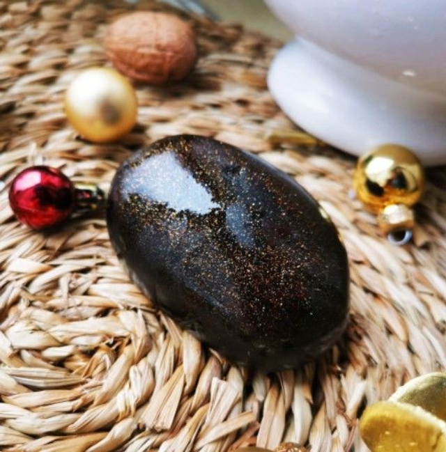 Galet de Savon Vanille Ambrée de Bretagne 100g