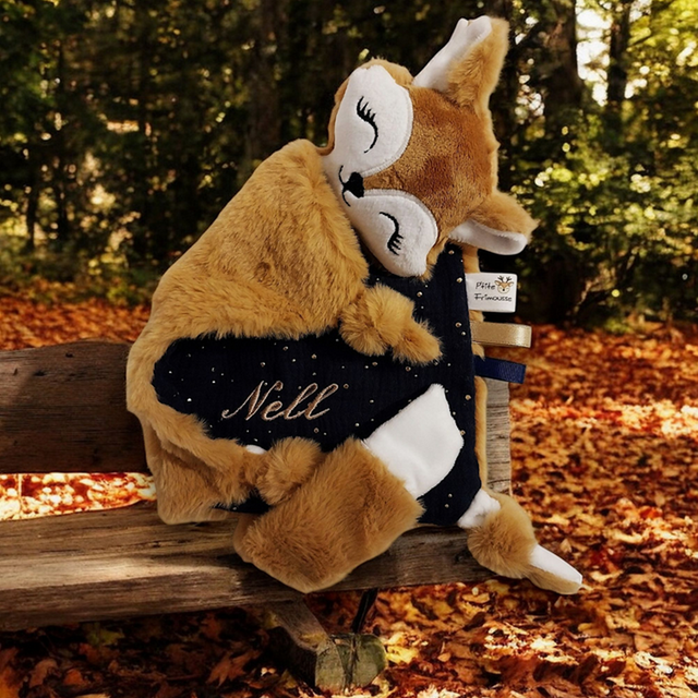 Renard fourrure camel