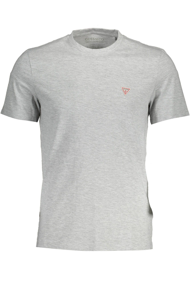 GUESS JEANS T-SHIRT MANICHE CORTE UOMO GRIGIO