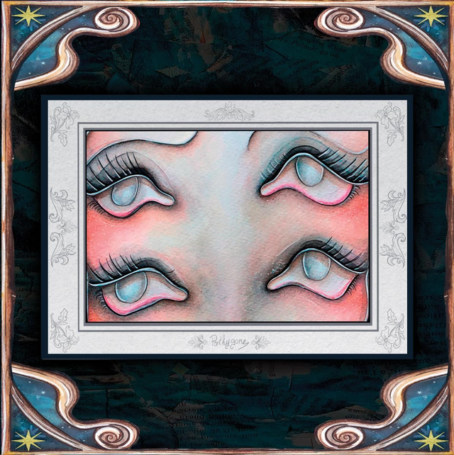 Œil foisonnant - Un tas d'beaux yeux - Print A4/A3