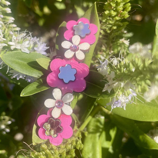 Barrette fleurs 1
