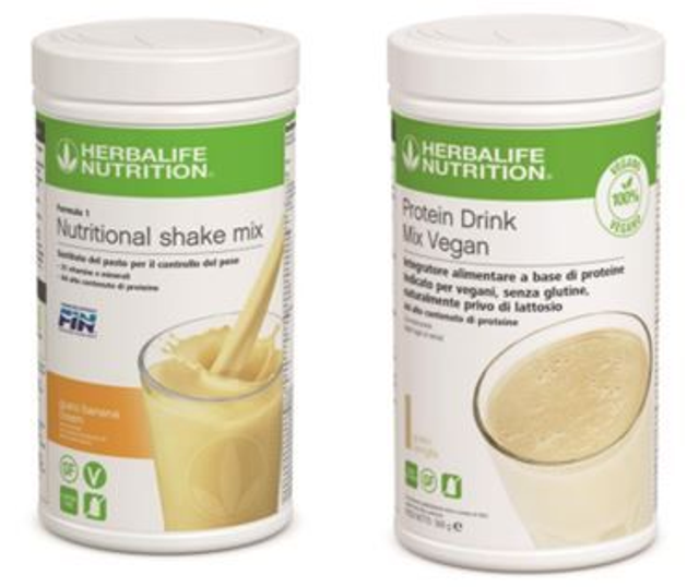 F1 Shake Herbalife® + PDM Vegan + Shaker Omaggio – Pasto Equilibrato, Proteico e Pronto Ovunque!