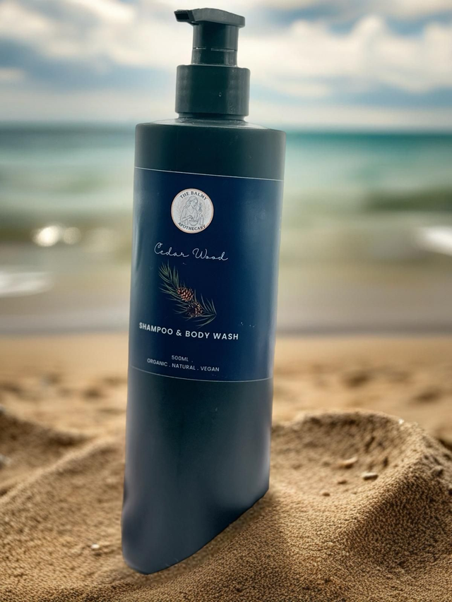 Shampoo &amp; Body Wash (300ml) - Cedarwood