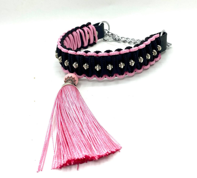 Collier  CHARLESTON rose 