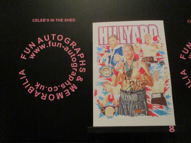 George Hillyard Limited Edition Signed A4 Portrait Drawing Print (8)