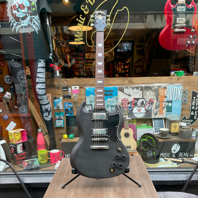 Vintage VS6 ReIssued Electric - Matt Black Body - Pre Owned