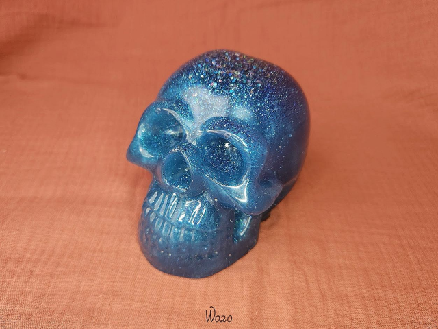 Skull Blue (W020)