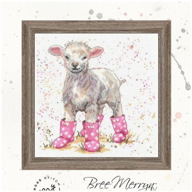My Cross Stitch Lottie the lamb cross sitch Kit - BMCS08 (DMC)