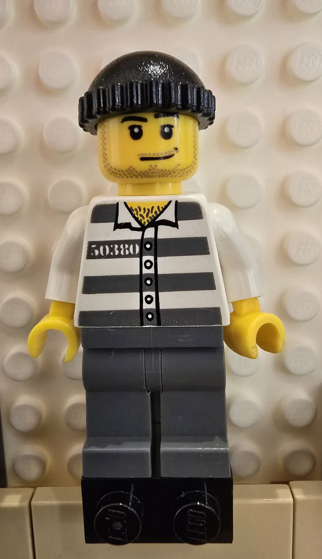 LEGO cty0200 Gefängnisinsasse Minifigur