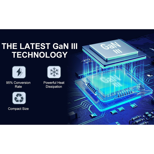 SUMVISION Universal 3 Port USB 100W Laptop Wall Charger,
