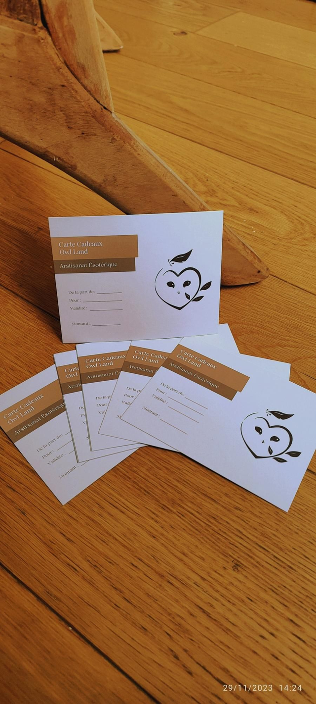 Carte Cadeau OwlLand