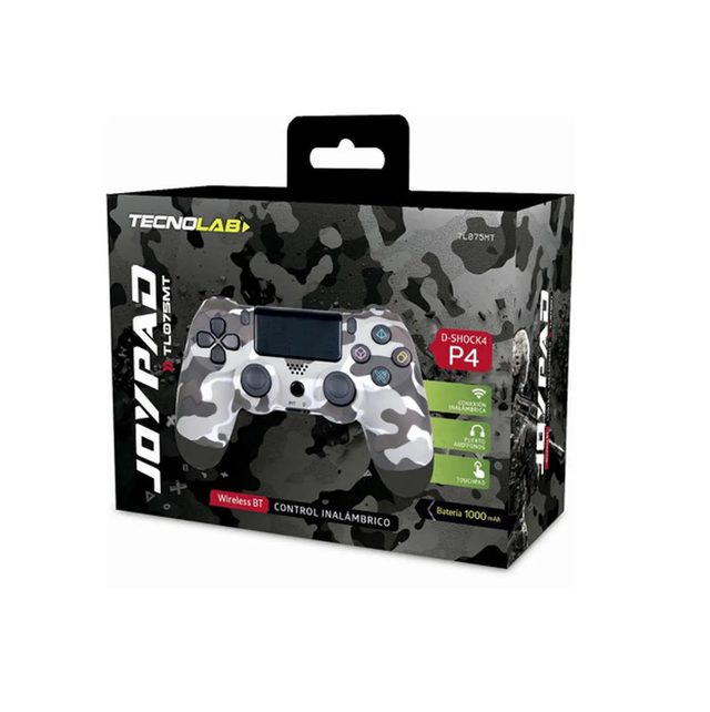 Control Ps4 Tecnolab Camuflaje