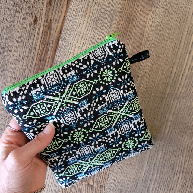 Pochette zippée pour liseuse : Ethnique format S