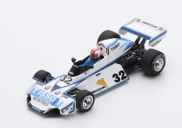 Brabham BT44b Cosworth GP Belgien 1976 Loris Kessel Formel 1 Spark 1:43