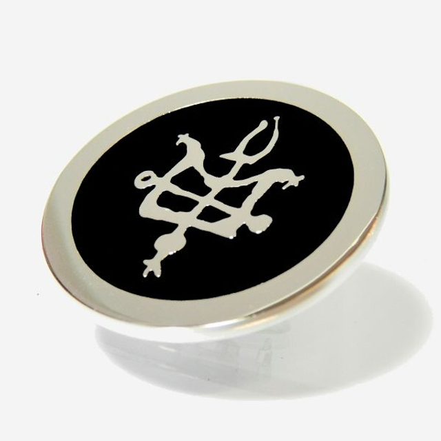 Metalpin Harfe (rund)