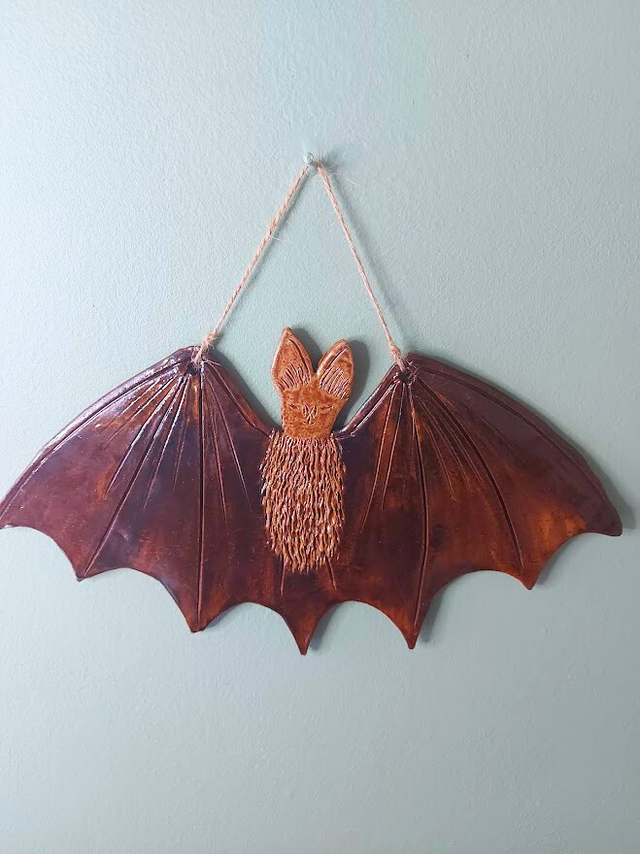Large Bat Hanging Ornament