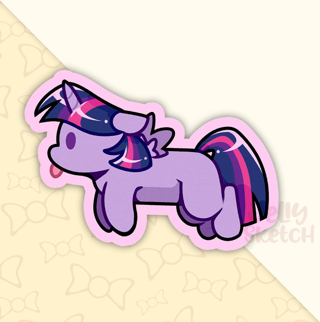 Twilight Sparkle Long | MLP Sticker