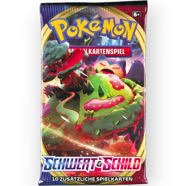 Pokémon Schwert & Schild Basis Booster – Gigadynamax Relaxo – Deutsch