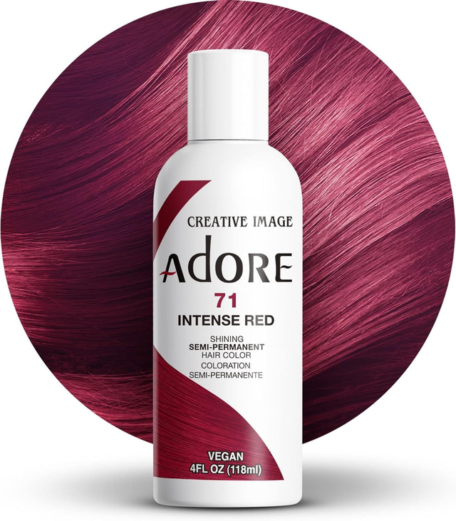 Adore Shining Semi-Permanent Hair Colour 118 ml (71 Intense Red)