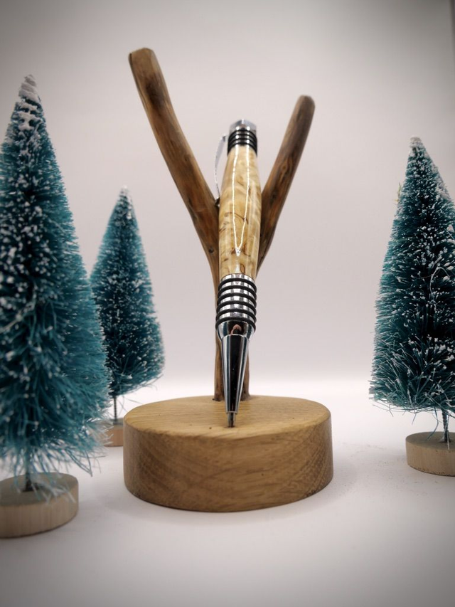 Stylo bille indus bouleau madré