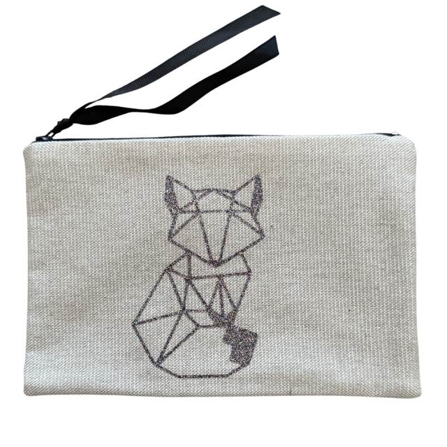 Pochette Origami Renard