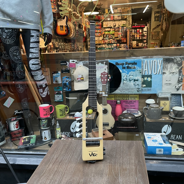 Risa 5 String Electric Banjo Natural - Pre Owned