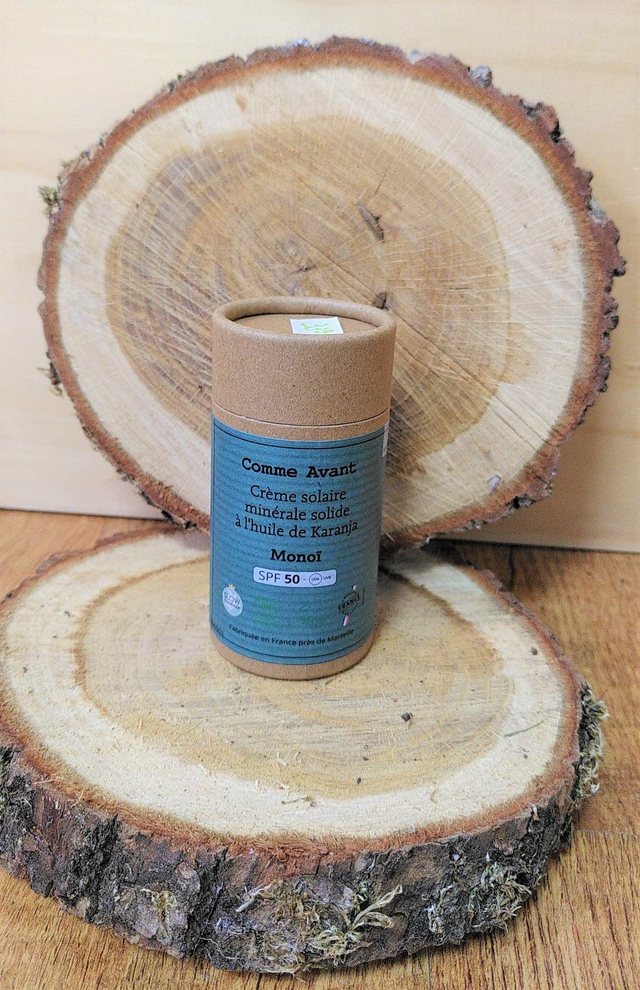 Comme Avant - Crèmes solaires minérales solides SPF 50