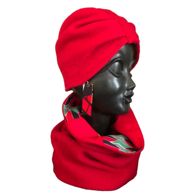 Snood / Tour de cou en laine bouillie 