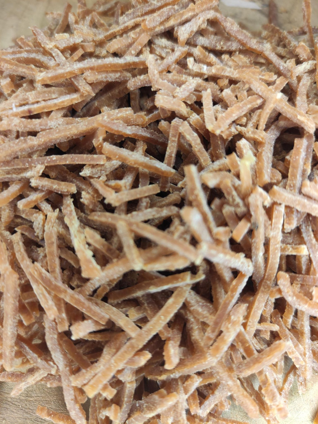 Strips au saumon 100g