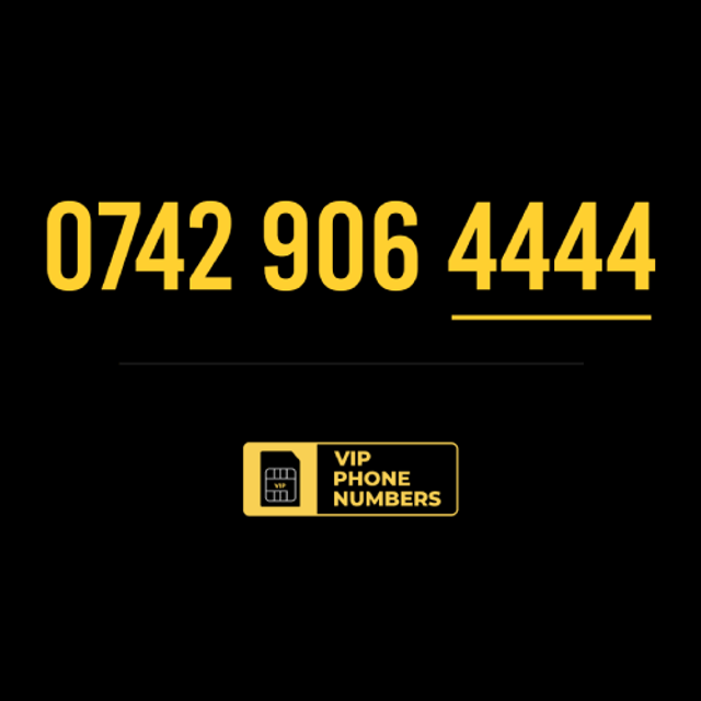 0742 906 4444 - VIP Gold Phone Number 