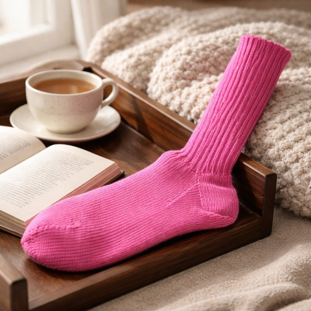 Socken handgestrickt (Gr. 40/41)