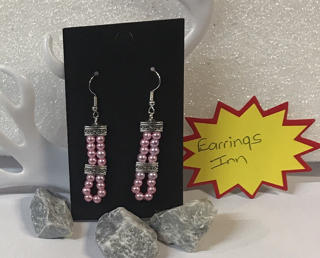 Pink Dangling Earrings - PDE78