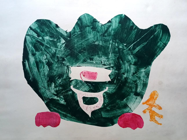 "Indo-Cabbage" by Jude Montague. Edition of one. 